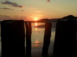 Sonnenuntergang in Zeeland