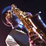 Saxofonist Großaufnahme Nazomerfestival