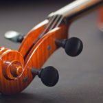 Detail Geige