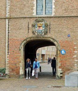Historisches Tor im Zentrum von Middelburg