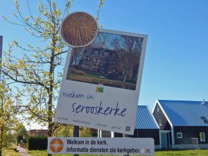 Ortseingangsschild Serooskerke