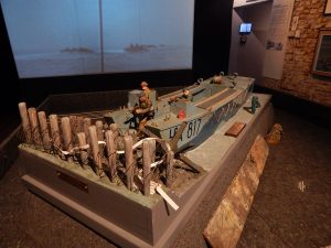 Landungsboot Miniatur Nachbau im Museum Vlissingen