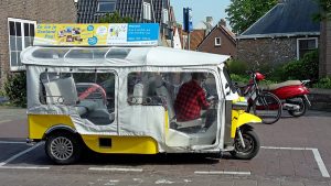 E-Tuk in Domburg