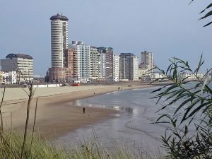 Boulevard von Vlissingen mit Stadtstrand