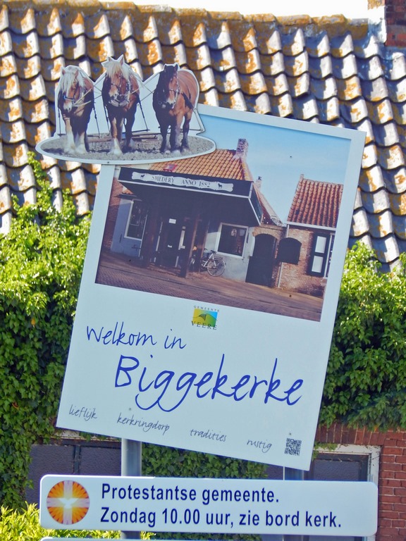 Ortseingangsschild Biggekerke