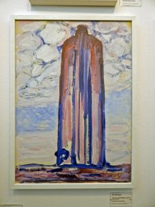 Piet Mondrian "Leuchtturm von Westkapelle" im Museum von Domburg