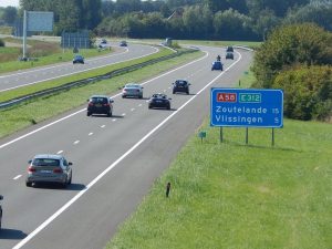 Autobahn A58 bei Middelburg